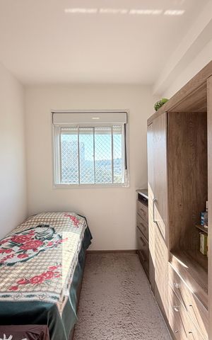 Apartamento à venda com 44m², 2 quartos e 1 vagaQuarto 1