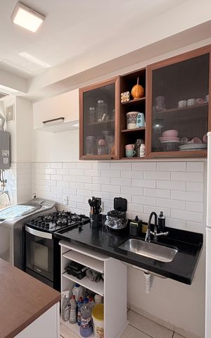 Apartamento à venda com 44m², 2 quartos e 1 vagaCozinha
