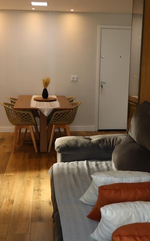 Apartamento à venda com 59m², 2 quartos e 1 vagaSala