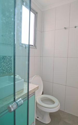Apartamento à venda com 60m², 3 quartos e 1 vagaBanheiro 