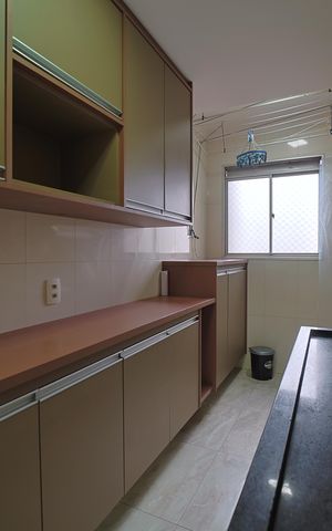 Apartamento à venda com 60m², 3 quartos e 1 vagaCozinha
