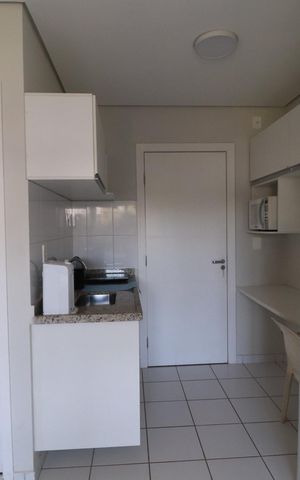Apartamento para alugar com 23m², 1 quarto e 1 vagaKitnet