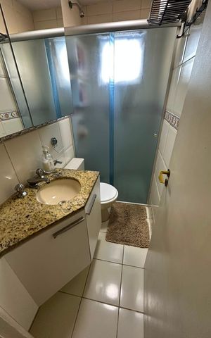 Apartamento à venda com 50m², 2 quartos e 1 vaga Apartamento à venda com 50m², 2 quartos e 1 vagaBanheiro