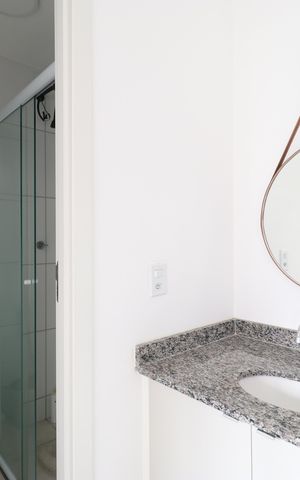 Apartamento para alugar com 42m², 2 quartos e sem vagaBanheiro 