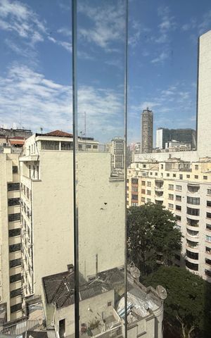 Apartamento à venda com 40m², 1 quarto e sem vaga Apartamento à venda com 40m², 1 quarto e sem vagaVista do quarto
