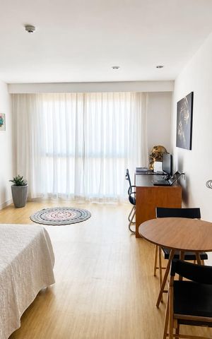Studio para alugar com 36m², 1 quarto e 1 vaga Studio para alugar com 36m², 1 quarto e 1 vagaSala