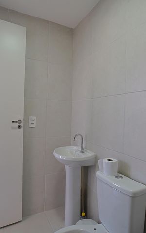 Apartamento para alugar com 39m², 2 quartos e 1 vagaBanheiro