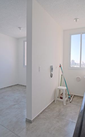 Apartamento para alugar com 39m², 2 quartos e 1 vagaCozinha e Área de Serviço