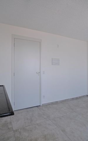 Apartamento para alugar com 39m², 2 quartos e 1 vagaCozinha e Área de Serviço