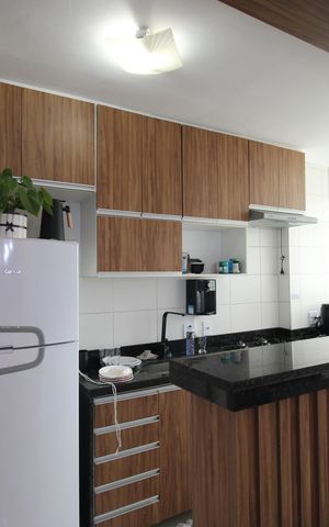 Apartamento à venda com 46m², 2 quartos e 1 vagaCozinha