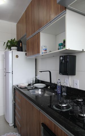 Apartamento à venda com 46m², 2 quartos e 1 vagaCozinha