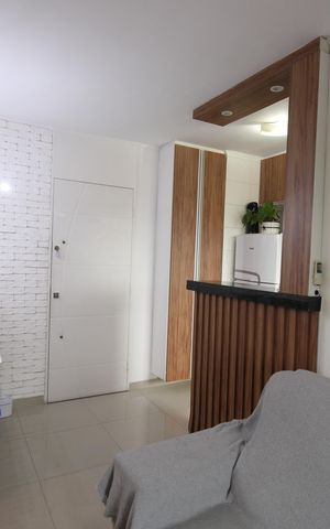 Apartamento à venda com 46m², 2 quartos e 1 vagaSala