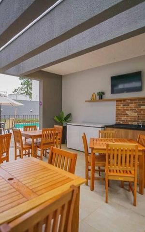 Apartamento para alugar com 24m², 1 quarto e sem vaga