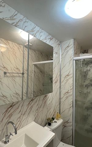 Apartamento para alugar com 24m², 1 quarto e sem vaga Apartamento para alugar com 24m², 1 quarto e sem vagaBanheiro