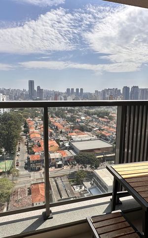Studio à venda com 26m², 1 quarto e sem vaga