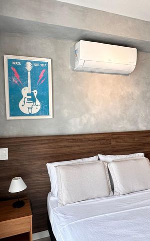 Studio à venda com 26m², 1 quarto e sem vaga