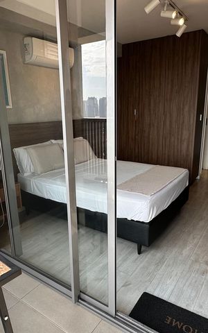 Studio à venda com 26m², 1 quarto e sem vaga