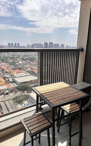 Studio à venda com 26m², 1 quarto e sem vaga