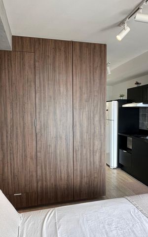 Studio à venda com 26m², 1 quarto e sem vaga