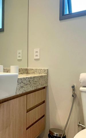 Studio para alugar com 25m², 1 quarto e sem vaga Studio para alugar com 25m², 1 quarto e sem vagaBanheiro