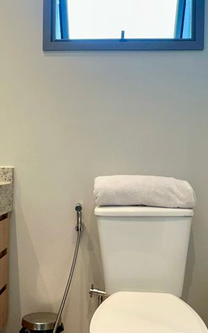 Studio para alugar com 25m², 1 quarto e sem vaga Studio para alugar com 25m², 1 quarto e sem vagaBanheiro