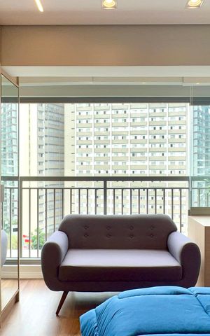 Studio para alugar com 25m², 1 quarto e sem vaga Studio para alugar com 25m², 1 quarto e sem vagaStudio