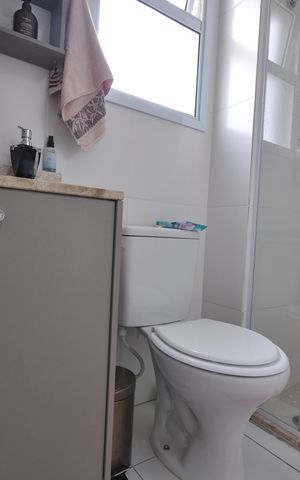 Apartamento à venda com 83m², 2 quartos e 2 vagasBanheiro do Quarto Suíte