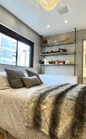 Apartamento à venda com 143m², 2 quartos e 2 vagas Apartamento à venda com 143m², 2 quartos e 2 vagasSuite 1