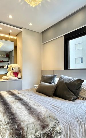 Apartamento à venda com 143m², 2 quartos e 2 vagas Apartamento à venda com 143m², 2 quartos e 2 vagasSuite 1