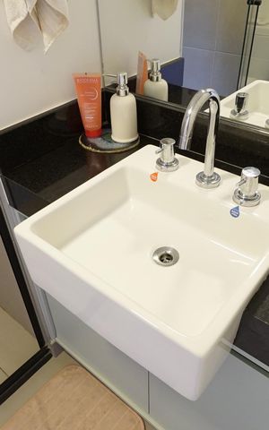 Studio para alugar com 38m², 1 quarto e sem vagaBanheiro