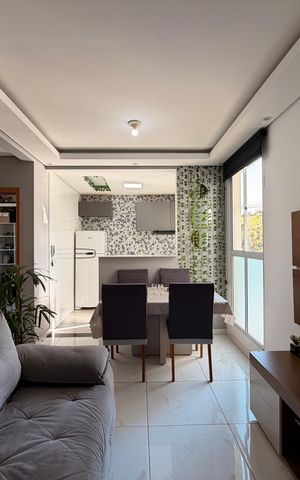 Apartamento à venda com 44m², 2 quartos e 1 vagaSala