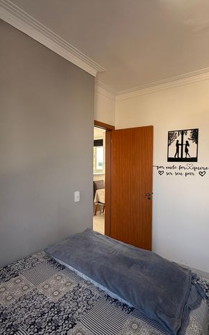 Apartamento à venda com 44m², 2 quartos e 1 vagaQuarto 1