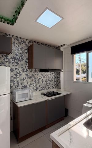 Apartamento à venda com 44m², 2 quartos e 1 vagaCozinha