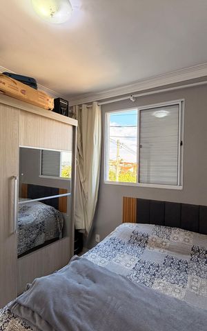 Apartamento à venda com 44m², 2 quartos e 1 vagaQuarto 1