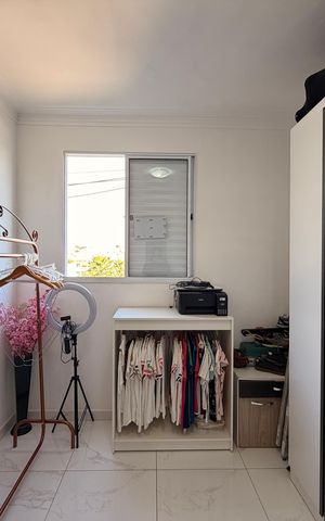 Apartamento à venda com 44m², 2 quartos e 1 vagaQuarto 2