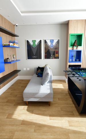 Apartamento à venda com 80m², 2 quartos e 3 vagasSalão de jogos