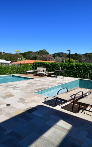 Apartamento à venda com 80m², 2 quartos e 3 vagasÁrea comum - Piscina