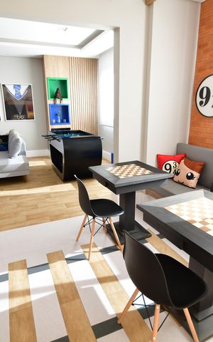 Apartamento à venda com 80m², 2 quartos e 3 vagasSalão de jogos