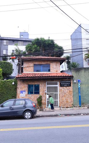 Apartamento para alugar com 47m², 2 quartos e 1 vagaFachada do condomínio - Placa GRANDE instalada na fachada do condomínio, dia 11.08.2026 - Código SWRM-1591