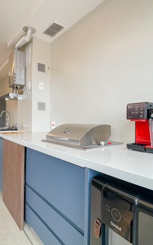 Apartamento à venda com 56m², 1 quarto e 1 vaga Apartamento à venda com 56m², 1 quarto e 1 vagaCozinha