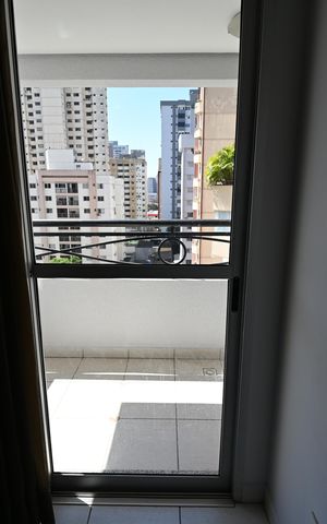 Apartamento para alugar com 45m², 1 quarto e 1 vaga
