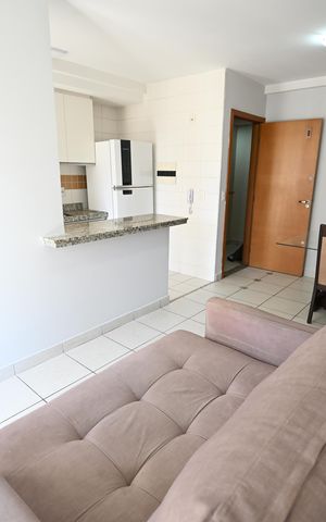 Apartamento para alugar com 45m², 1 quarto e 1 vaga