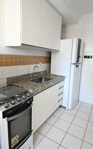 Apartamento para alugar com 45m², 1 quarto e 1 vaga