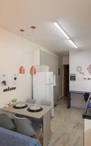 Apartamento para alugar com 34m², 1 quarto e sem vagaSala / Cozinha