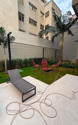 Apartamento para alugar com 24m², 1 quarto e sem vaga Apartamento para alugar com 24m², 1 quarto e sem vagaÁrea comum