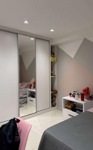 Apartamento à venda com 175m², 4 quartos e 3 vagas Apartamento à venda com 175m², 4 quartos e 3 vagasQuarto 3