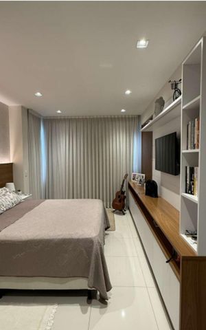 Apartamento à venda com 175m², 4 quartos e 3 vagas Apartamento à venda com 175m², 4 quartos e 3 vagasQuarto 2