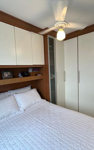 Apartamento à venda com 61m², 2 quartos e 1 vagaQuarto 2 - Suíte