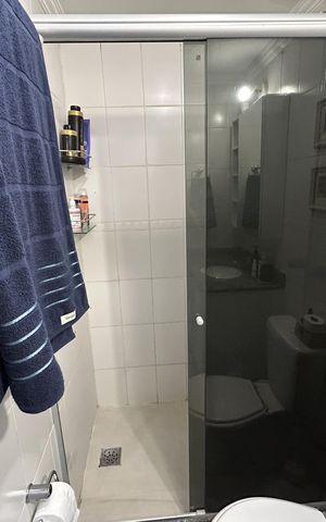 Apartamento à venda com 61m², 2 quartos e 1 vagaBanheiro da Suíte