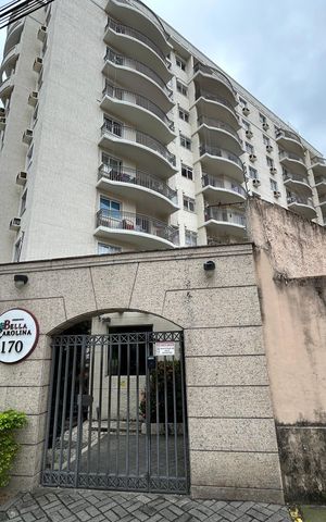 Apartamento à venda com 61m², 2 quartos e 1 vagaFachada e portaria
